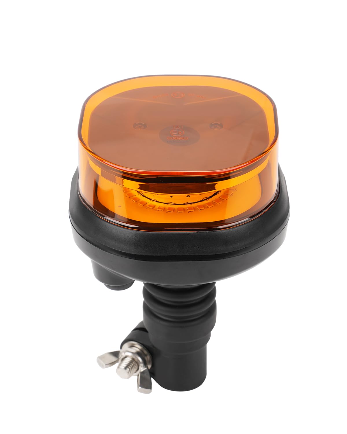 SUPAREE 12V-24V Lampeggianti per Trattori LED Lampeggiante Trattore LED 12V Lampeggiante Arancione Trattore con Interruttore IP67 Impermeabile per Macchine Agricole Escavatori Camion 1 Pezzo