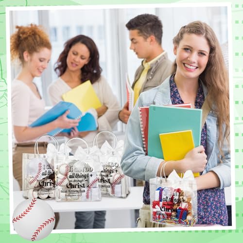 Bolsas de béisbol con asas para recuerdos religiosos y obsequios de fe en eventos comunitarios 4