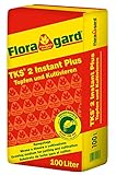 Floragard TKS 2 Pflanzsubstrat 100 L – lockeres, pH-stabiles Gemüsesubstrat mit optimaler Drainage & luftiger Struktur – ideal für Chili, Paprika & Tomaten – fördert Wurzeln,Jungpflanzen & Wachstum