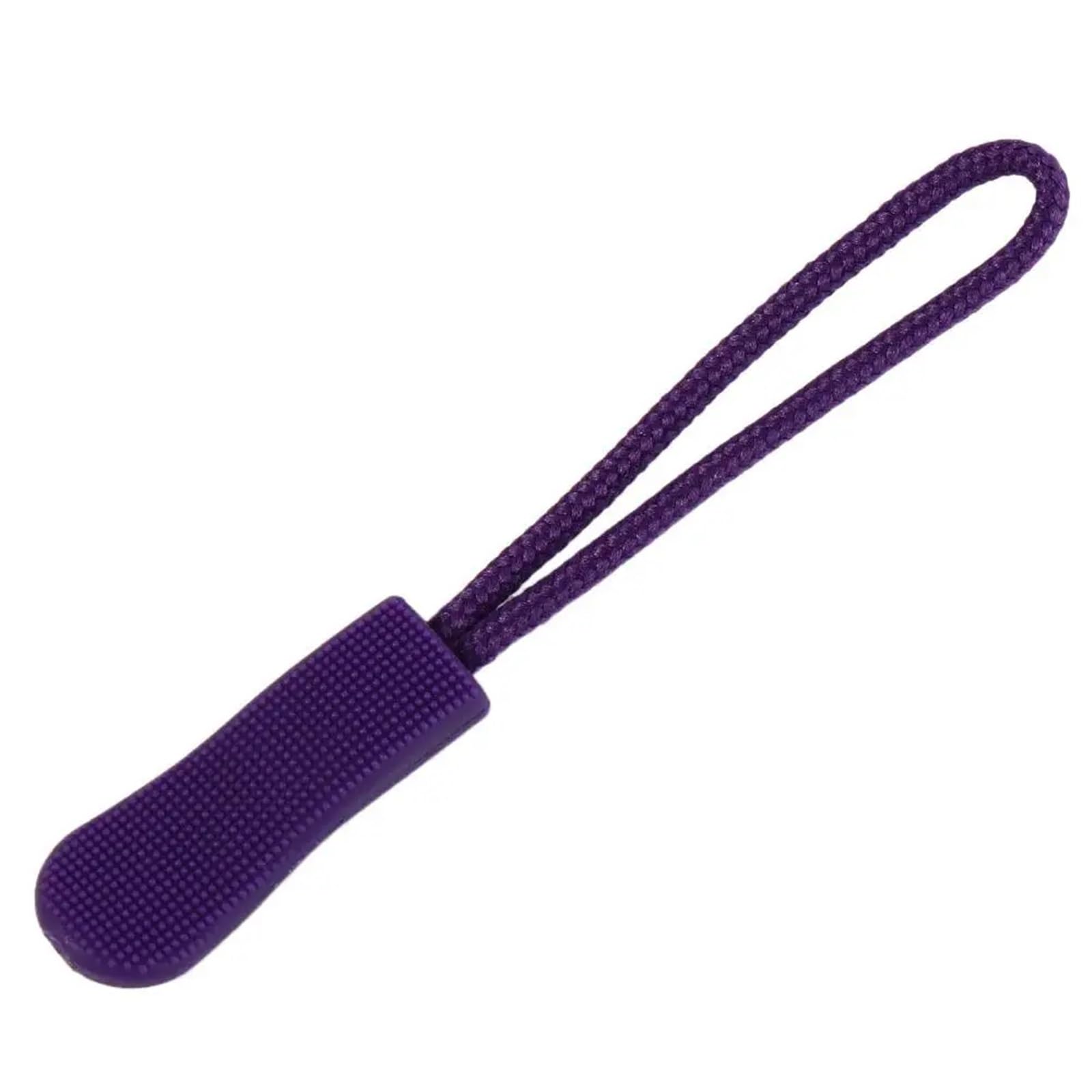 Piezas de recambio para tiradores de cremallera, Tiradores de cremallera, 200 Uds., extremos repuesto multicolores, fijador maleta for mochila viaje(Purple)