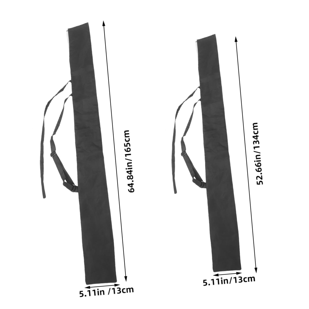 Abaodam Japanese Sword Carrying Bag Multifunctional Sword Storage Wear-resistant Polyester for Cosplay Performances