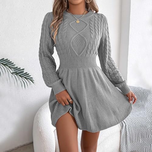 Robe pull moulante confortable pour sublimer la silhouette