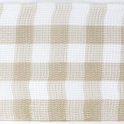 Meedee Burlap Deco Mesh 10 Inch Burlap Jute Mesh Ribbon Fabric Mesh Roll Decorative Mesh Wreath Supplies For Birthday Farmhouse Wreath Front Door Mesh Wreath (30 Feet) #TOP5