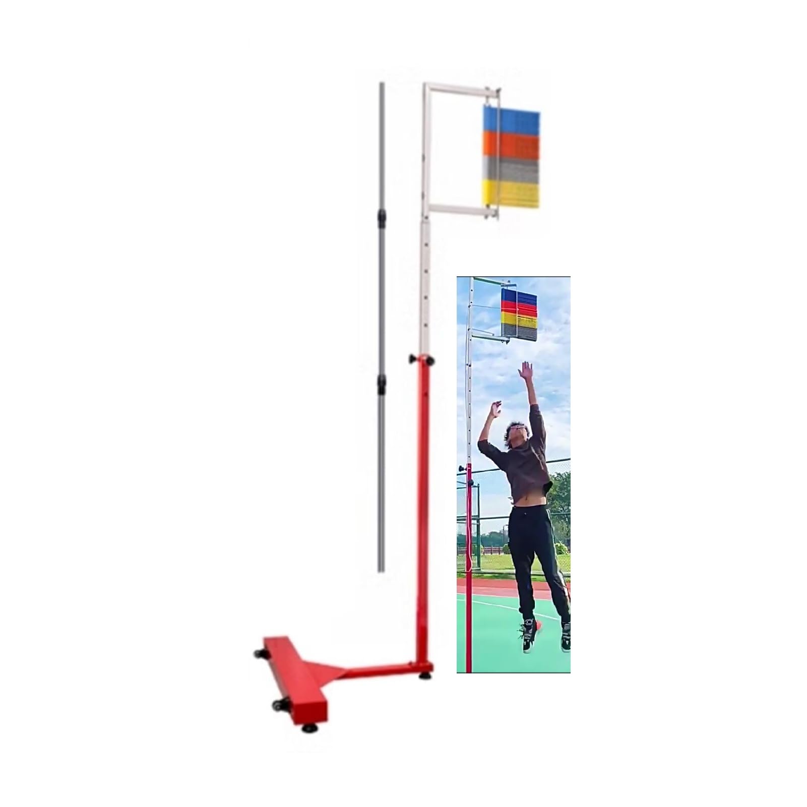 Comprobador de salto vertical para evitar errores de medición en casa