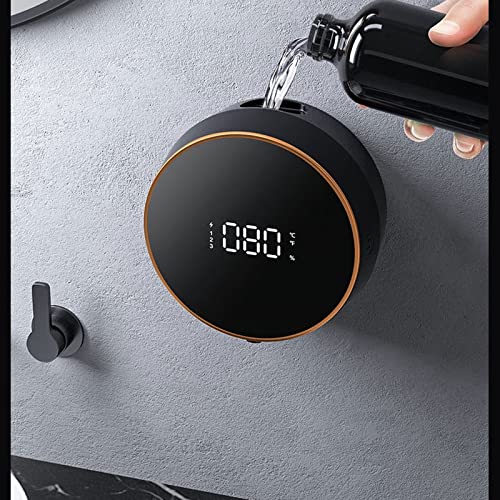 Dispensador de jabón líquido inteligente recargable usb sensor manos libres 5