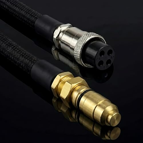 Miniatura 5 de Weldpro 130A MIG - Antorcha de pistola de soldadura MIG, repuesto de pistola de cable de 15 pies para MIG210LCD, Omni 210, MIG155GD, perfecta para