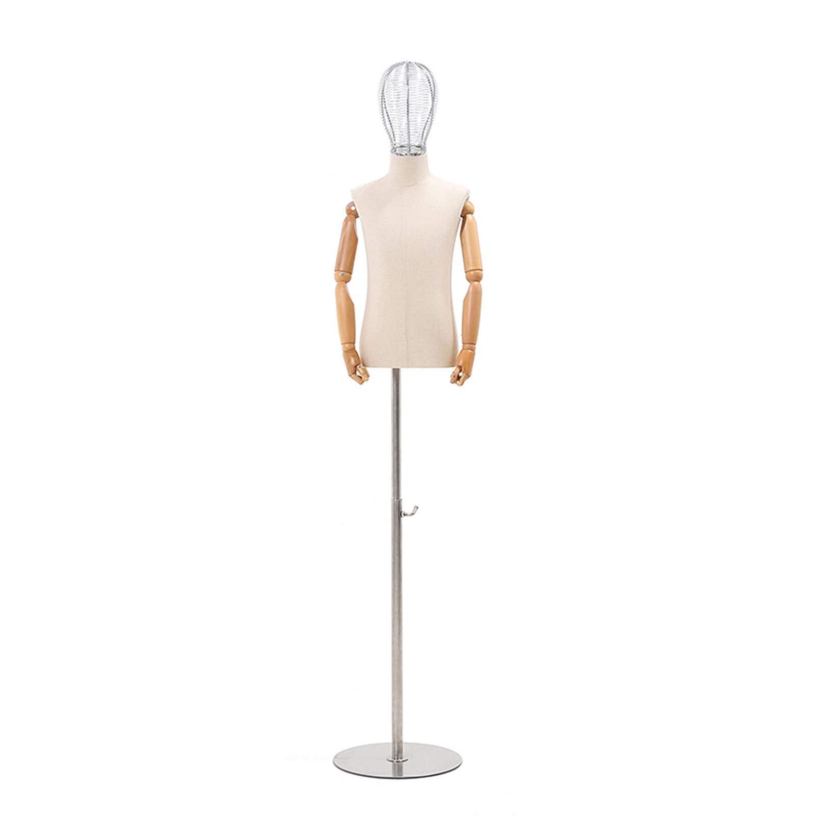 Maniquí de costura femenino infantil ZRY con acabados de alta calidad para boutiques