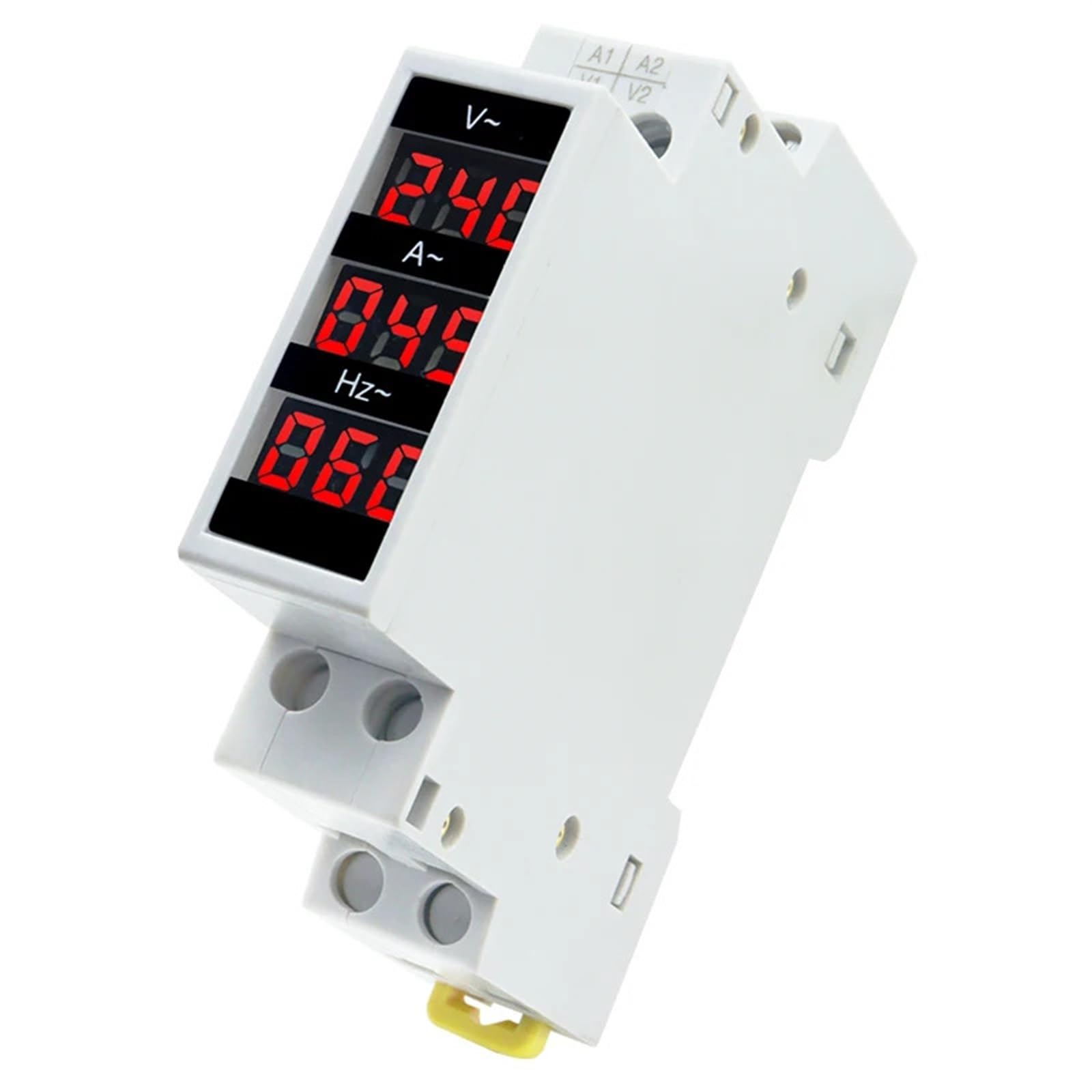 Medidor de corriente de voltaje monofásico CA 80-500 V 100 A 1-99 Hz Indicador Probador digital 1 pieza
