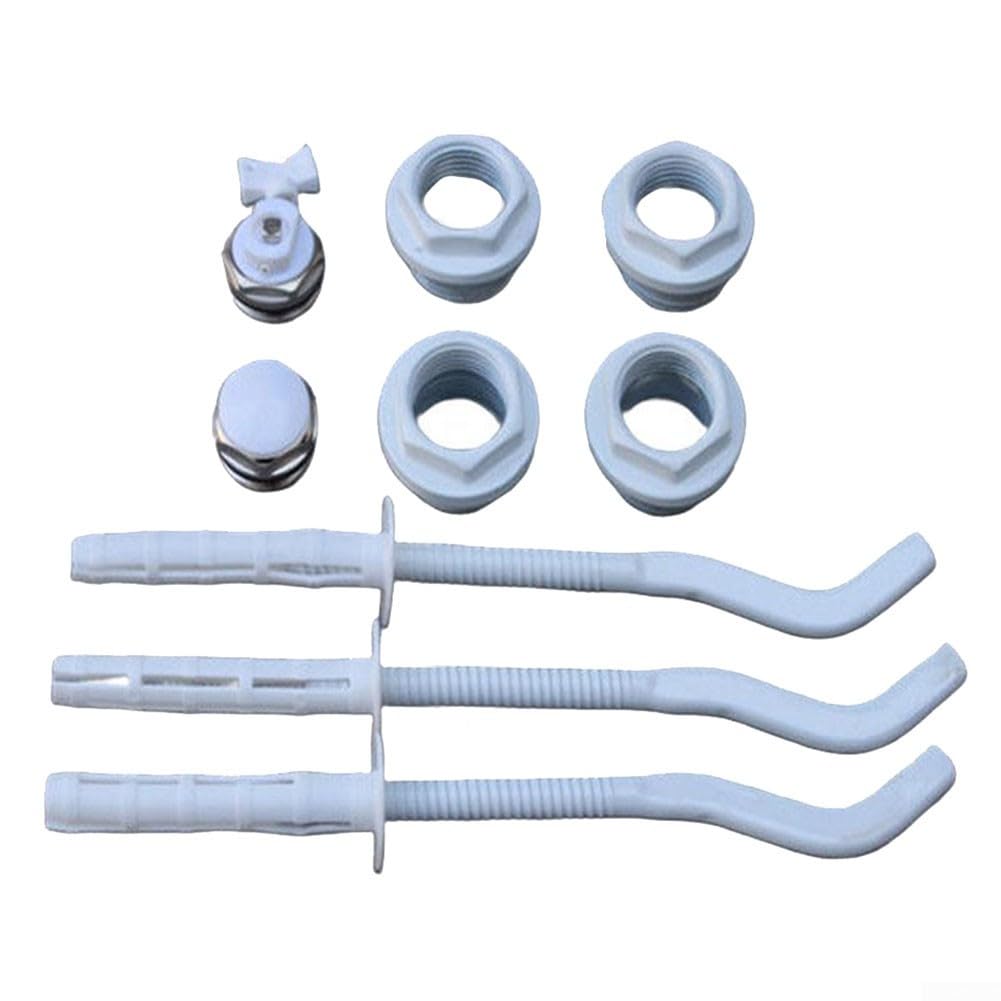 Kit 13 Pezzi Accessori Per Termosifone – Connettori NPT 1” A 3/4”, Ganci E Copritubi Per Montaggio A Parete