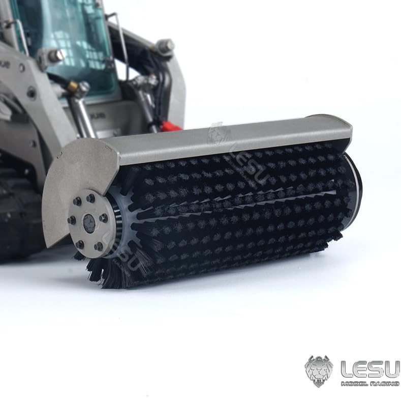 LESU Sweeper Brush Cleaner for 1/14 RC Hydraulic Skid Steer Loader Model RC Car Parts