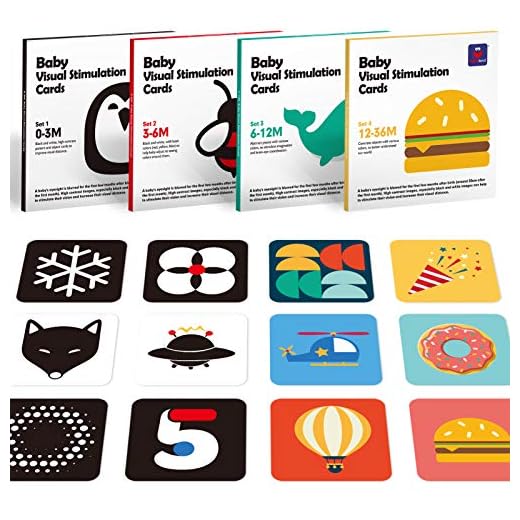 hahaland Flashcards Tarjetas Juguetes Bebes 0 3 6 12 Meses, 80 Piezas Tarjetas Bebe en Blanco y Negro y de Colorida, Tarjetas Estimulacion Visual de Alto Contraste para Bebes 0-36 Meses