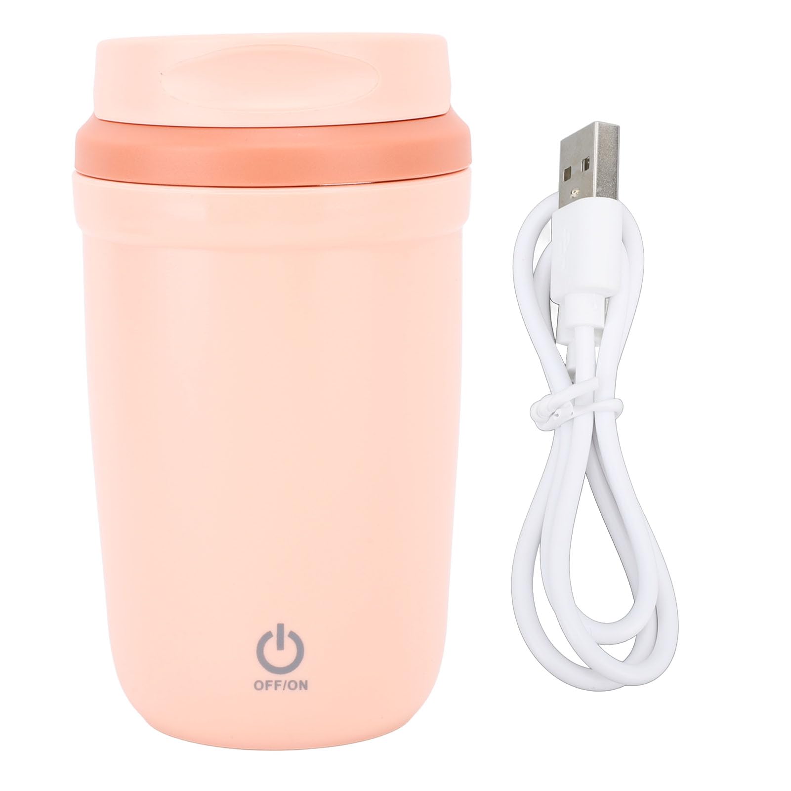 Kuuleyn Self Stirring Mug, Self Stirring Coffee Mug, Automatic Magnetic Stirring Coffee Mug 350ml USB Rechargeable Rotating Mixing Cup Electric Self Mixing Cup for Coffee Milk