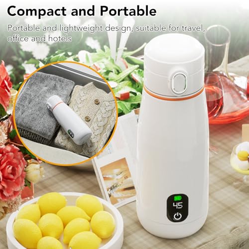 Hervidor eléctrico de viaje ciciglow, inoxidable 350ml miniatura 4
