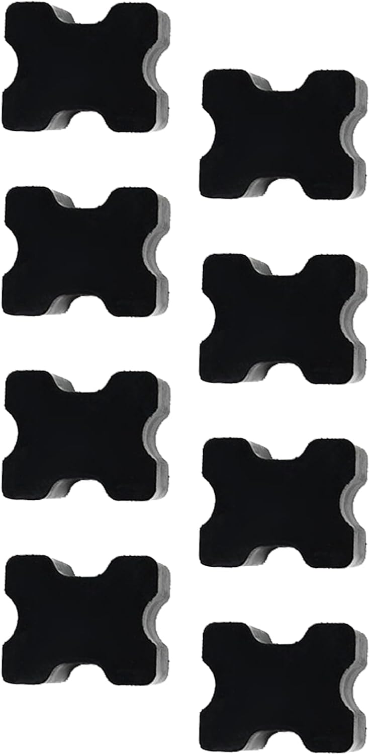 8PCS Coil Spring Spacer Kit,Heavy Duty Rubber Lift Blocks for Enhancing 1" to 1.5" Spacing Spring Rate,Universal Rubber Lift Blocks Car Accessories for Most Cars Trucks SUVs (8PCS)