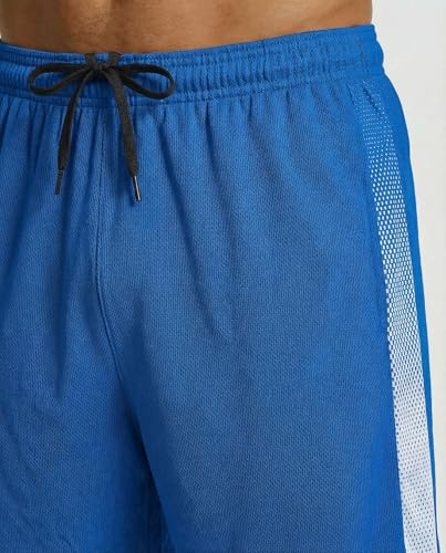 Image of Real Essentials 5 Pack: Men's 9 inch Mesh Shorts - Athletic Gym, Workout, Basketball, Running, Casual Lounge Activewear Pockets