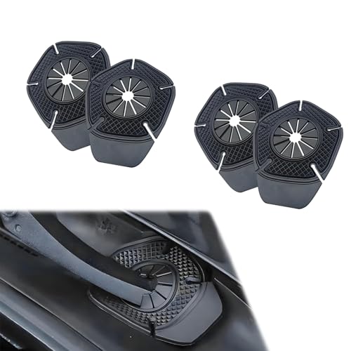 Tryagat 4 Piezas Protección de Agujero de Limpiaparabrisas para Mercedes Benz GLB 2025 2024 2023 2026, Cubierta Antipolvo de Brazo de Limpiaparabrisas Flexible Impermeable Anticongelante