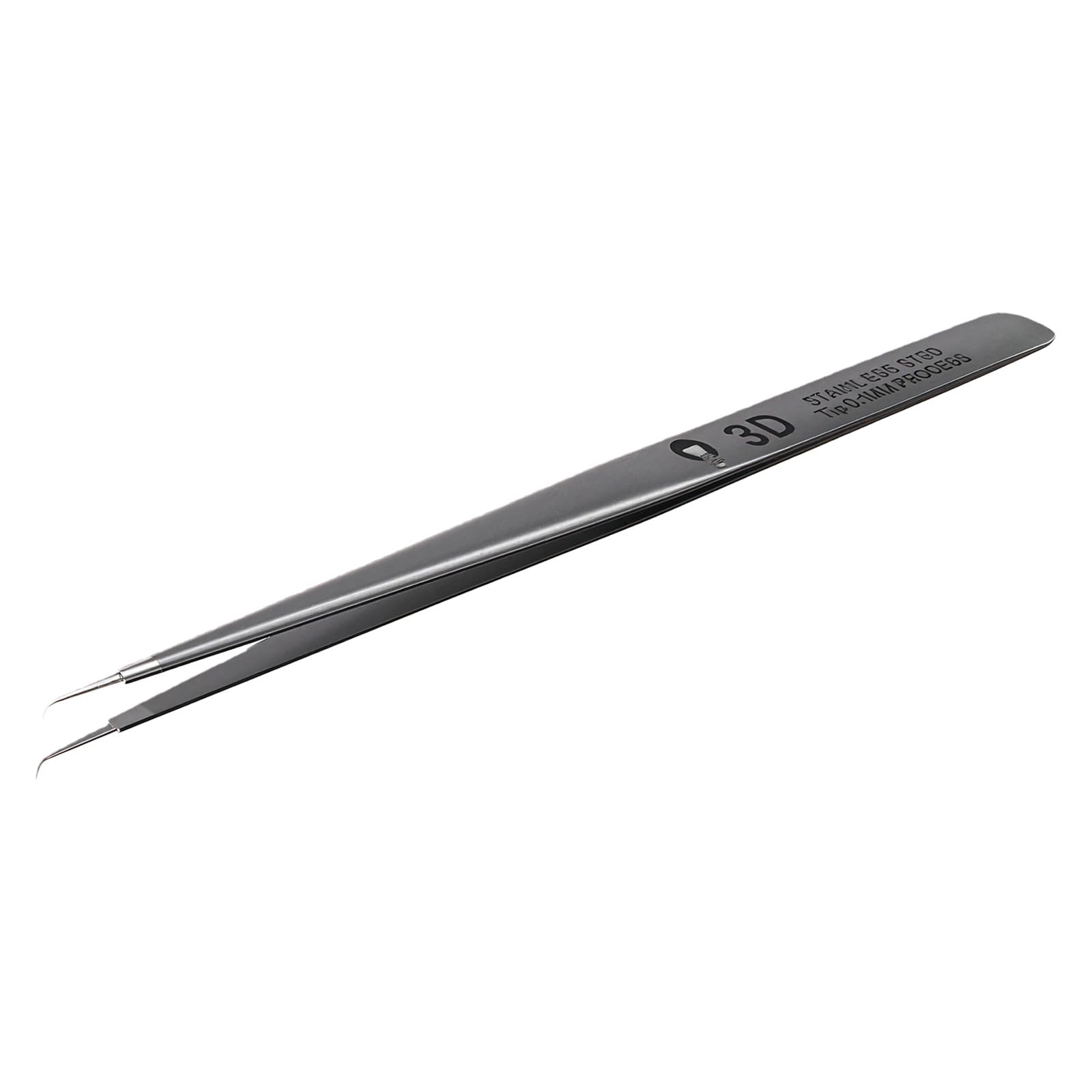Grip 3D Tweezers Nonrust Steel Component Reducing Hand Fatigue During Long Operations Accuracy