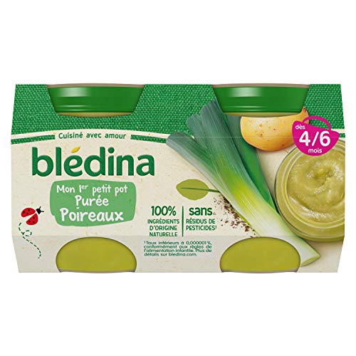  Blédina - Mon 1er Petit Pot pour bébé Pommes d...