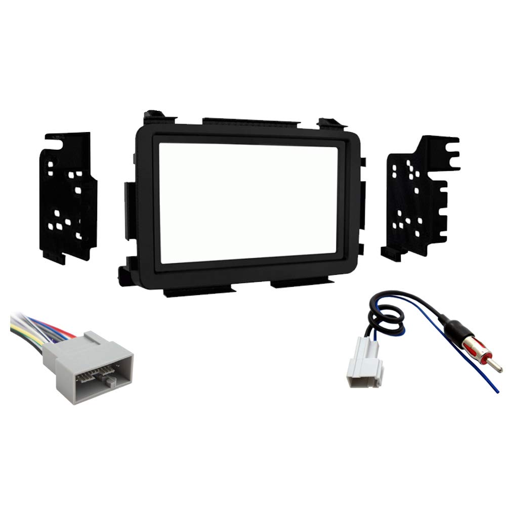 Harmony Audio Radio Install Bundle Fits Honda HR V 2016-2018 with Metra 95-7810B Double DIN Dash Kit