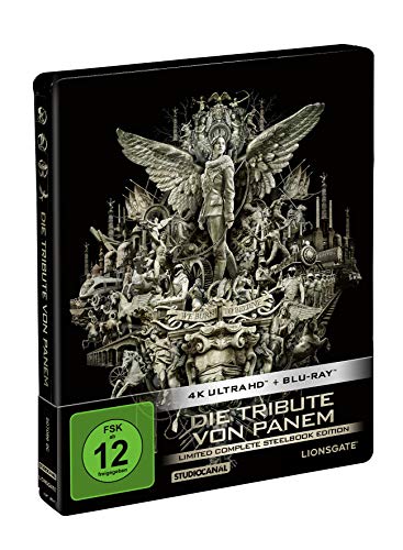 Die Tribute von Panem (Limited Complete Edition)  – 4K Steelbook (UHD + Blu-ray Disc)