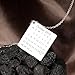Calendar Necklace with Birthstone. Silver Wedding Date Necklace. Customized Calendar Anniversary Necklace. Personalised Calendar Necklace.