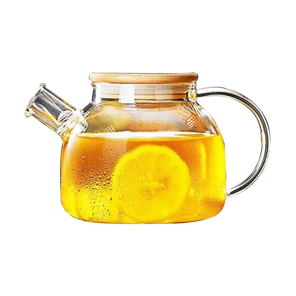 Théière en verre résistant de haute qualité pour infusion et thé d'exception