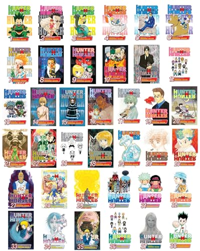 Hunter x Hunter Manga Series Ultimate 38-Book Complete Collection Set (Vol.1 to Vol.38) - Epic Adventure, Legendary Battles, and Powerful Heroes in this Manga Masterpiece
