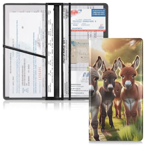 Organizador para Documentos de Cuero Slim miniatura 6