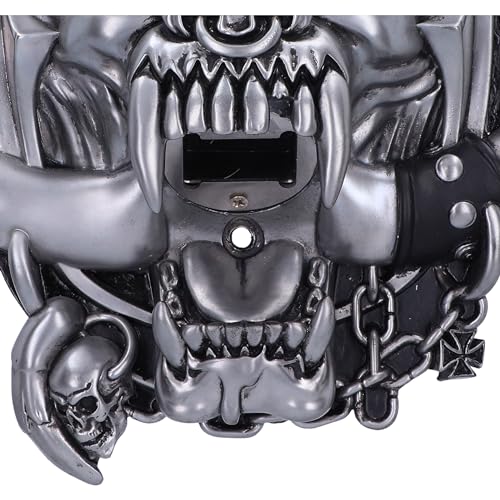 Warpig Motorhead décapsuleur mural argent en résine de 21cm - 7
