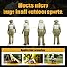 6-Piece Mosquito Suit-Jacket With Hood/Pants/Mitts/Gift Bag/Sun Hat/Tape Measure-Full Body Protection from Insects Bugs-Lightweight Breathable Mesh Clothing for Men Women-Ideal for Outdoor Activities