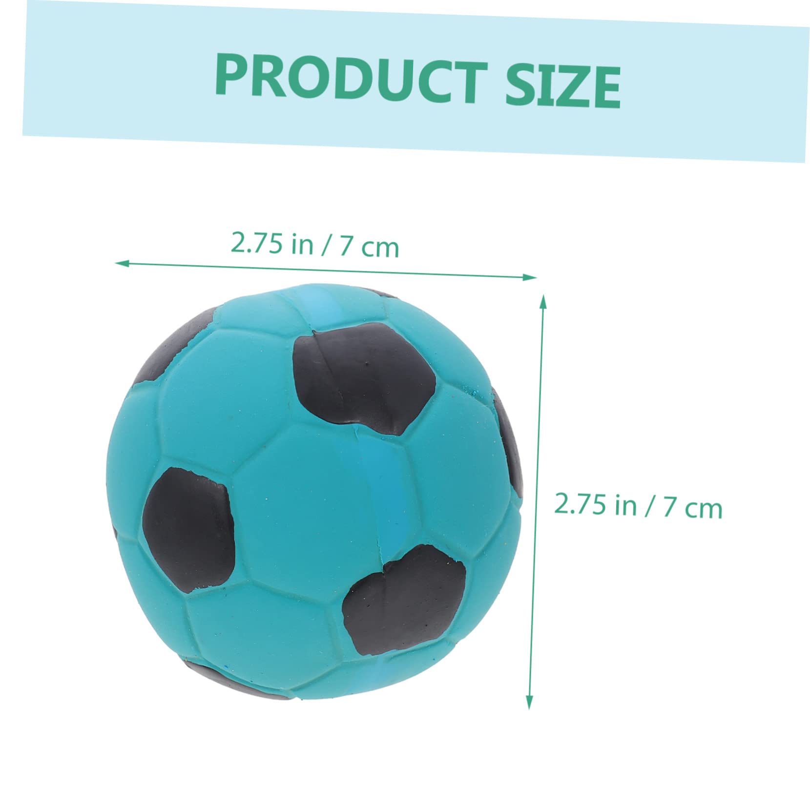 SUPVOX 12piezas Juguetes Interactivos para Perros Balón De Fútbol De para Masticar Juguetes Duraderos y Resistentes para Cachorros para Limpiar Dientes y Entretenimiento