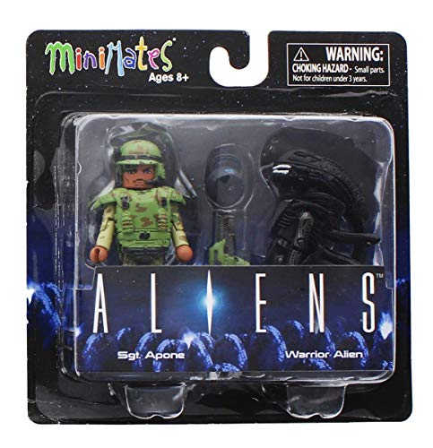 Alien Aliens Minimates Series 1 2-Pack: SGT. Apone & Warrior