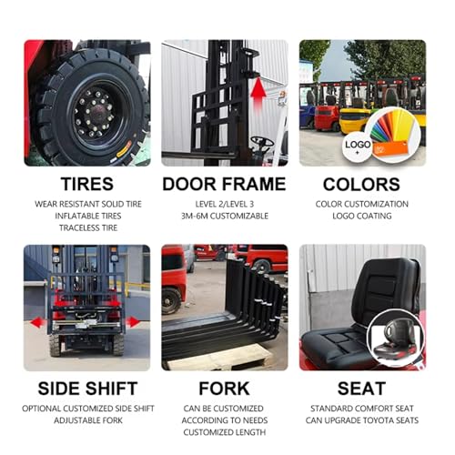 Toyota warehouse forklift electric
