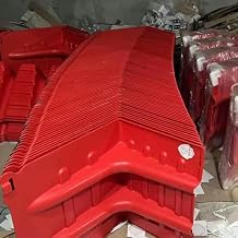 Flood Prevention Barriers, L-Shaped Plastic Flood Gate Mobile Flood Control Retaining Wall,Flood Barriers, for Underground Garages, Dams, Highways, Shopping Malls