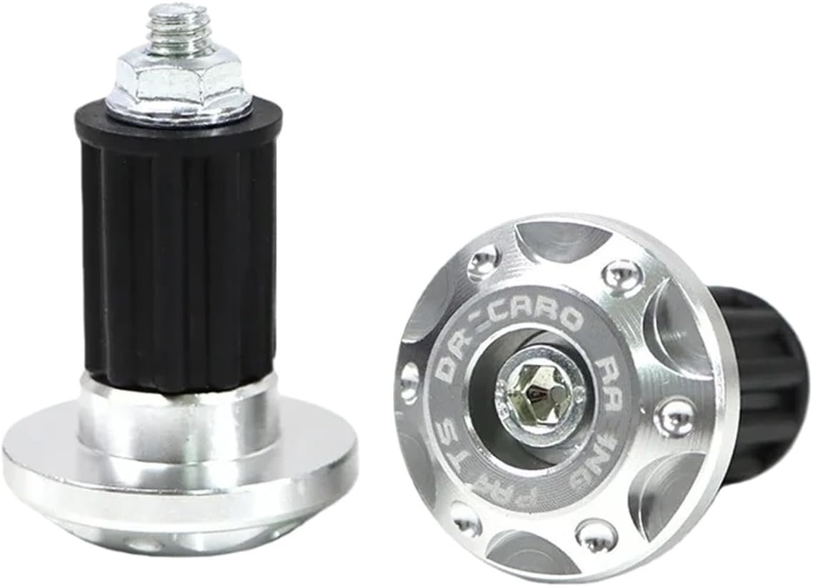 Motorcycle Handlebar End Plug 2Pcs Motorcycle Accessories Bar Ends Plug Grips Handlebar Plug Caps Slider For HO&ND&A For YA&MAHA