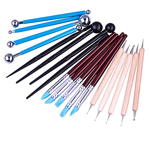 Outils à pois pour peinture mandala et sculpture de roches en famille