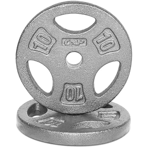 CAP Barbell Standard 1-Inch Grip Weight Plates
