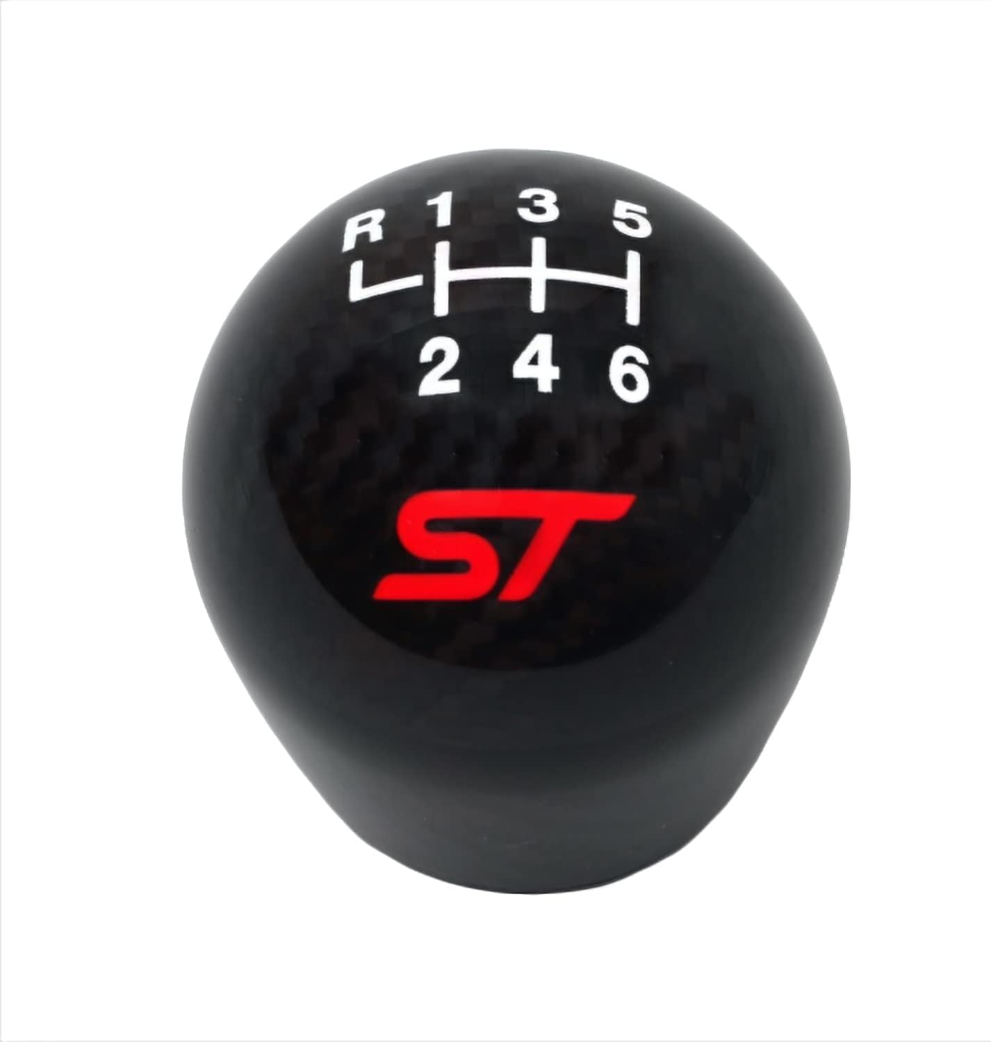 Ford Racing (M-7213-FSTCF) Focus ST Black Carbon Fiber Shift Knob 6 Speed
