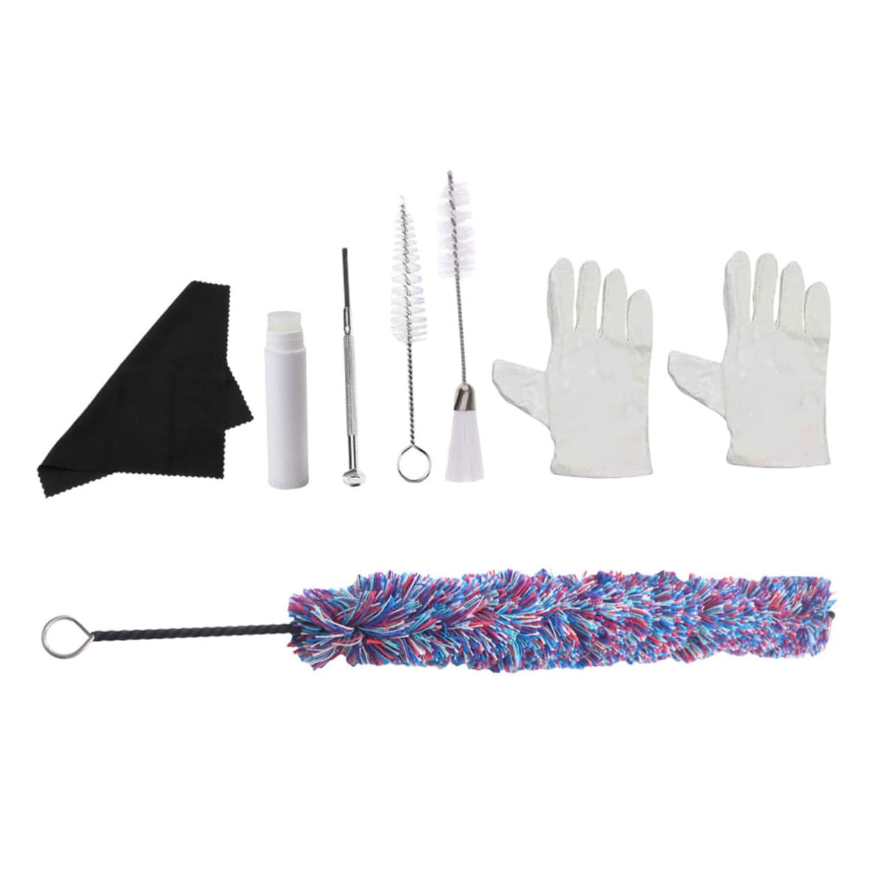 ULDIGI Professional Saxophone Cleaning Tools Sax Cleaning Brush Saxophone Maintenance Kit