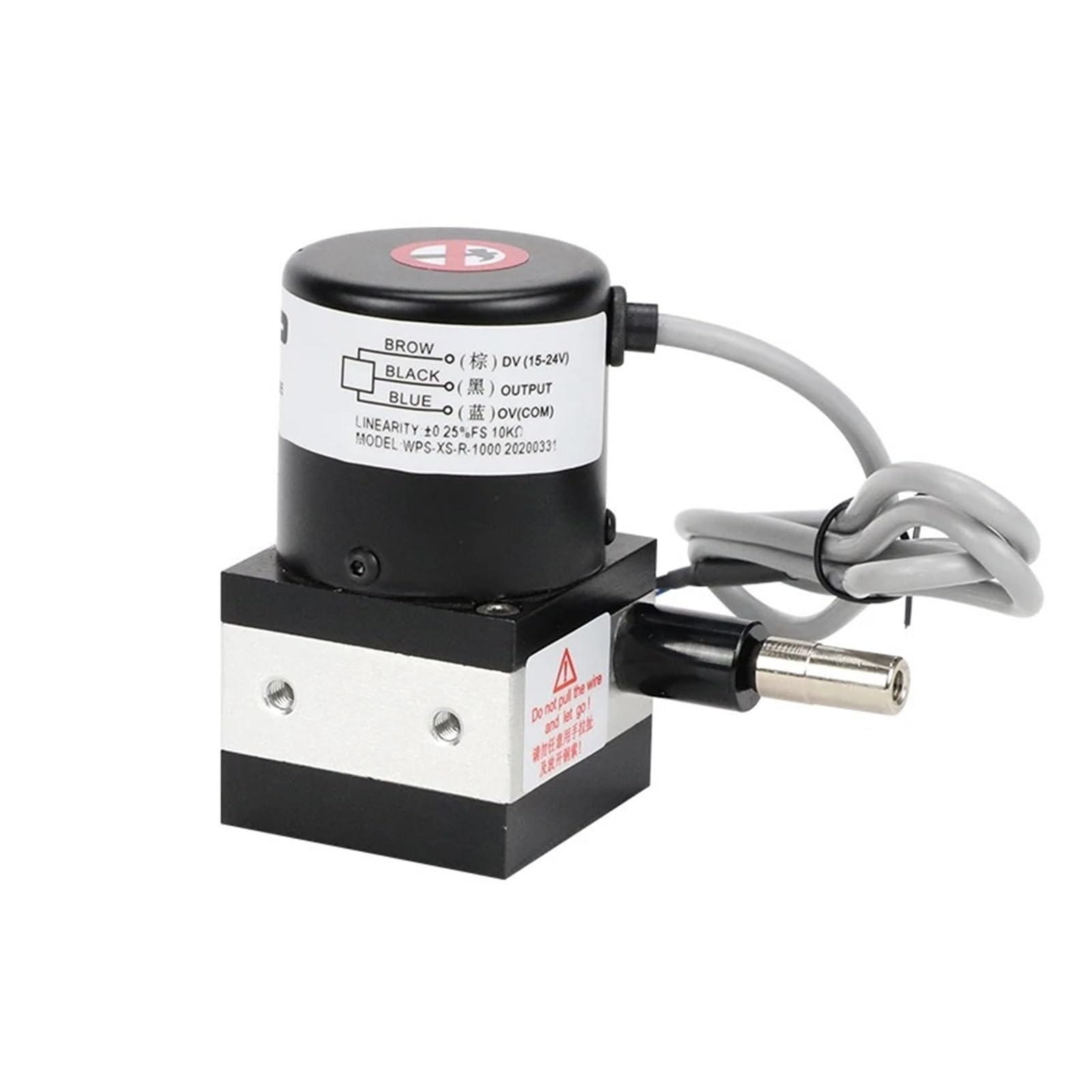 Capteur de déplacement de fil de tirage 500mm-1000mm, mesure de Position linéaire WPS-XS(0-5V,900mm)