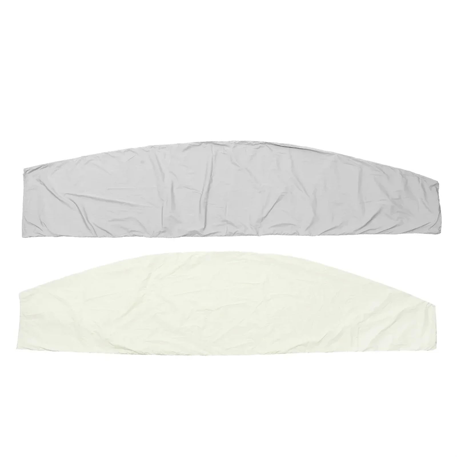 Schutzhülle für Sonnenschirm Wasserdichte Oxford-Stoff Outdoor Banana Regenschirm Abdeckung Schatten Garten Wetterfeste Terrasse Cantilever Sonnenschirm Regen Zubehör(Grey)