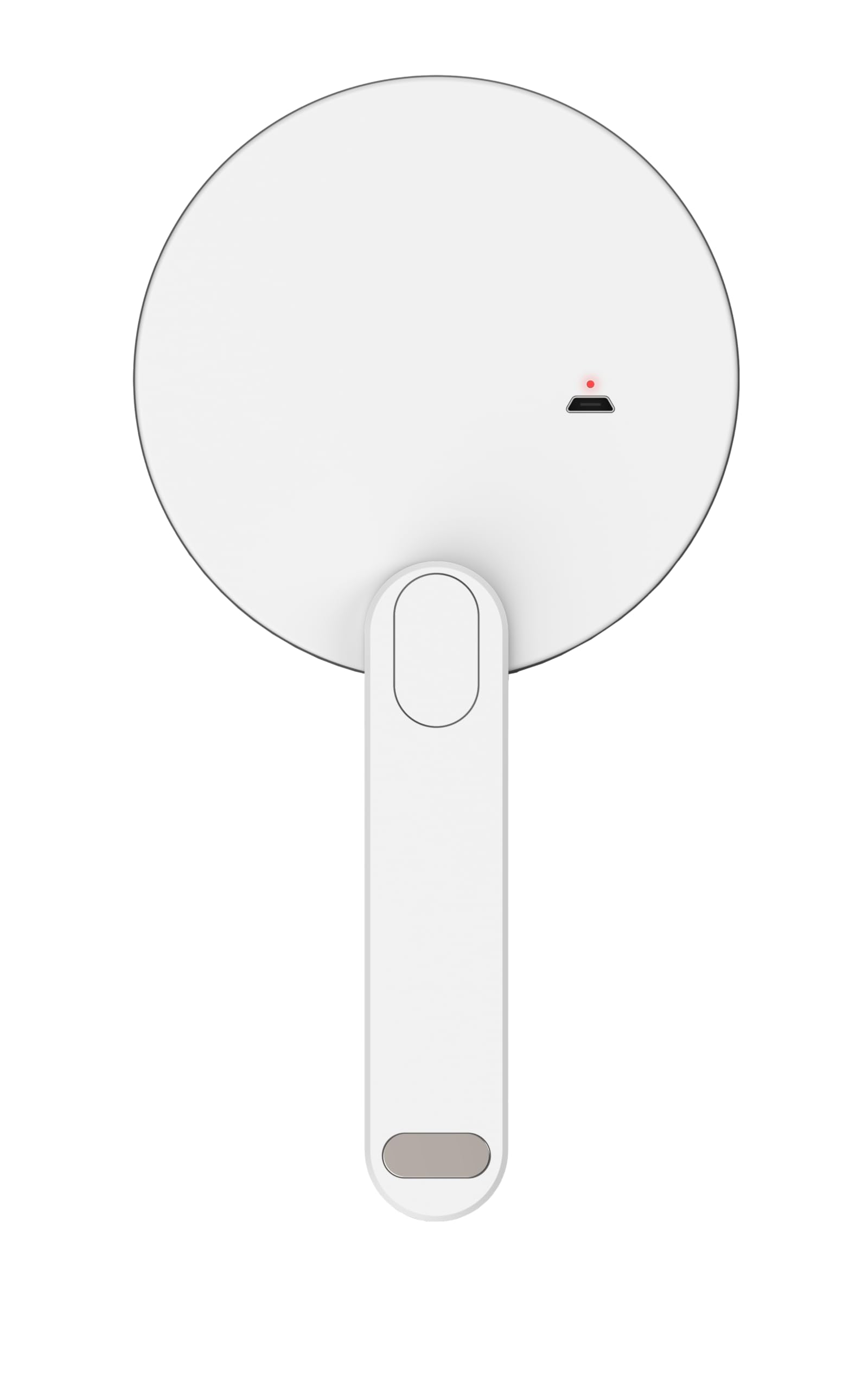 ZWILLING Lusterko kosmetyczne (10-krotne powiększenie, akumulator LED, obrotowy uchwyt 360 stopni, światło dzienne białe), premium, białe