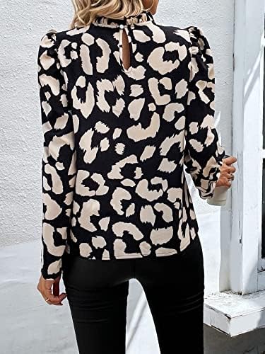express leopard blouse