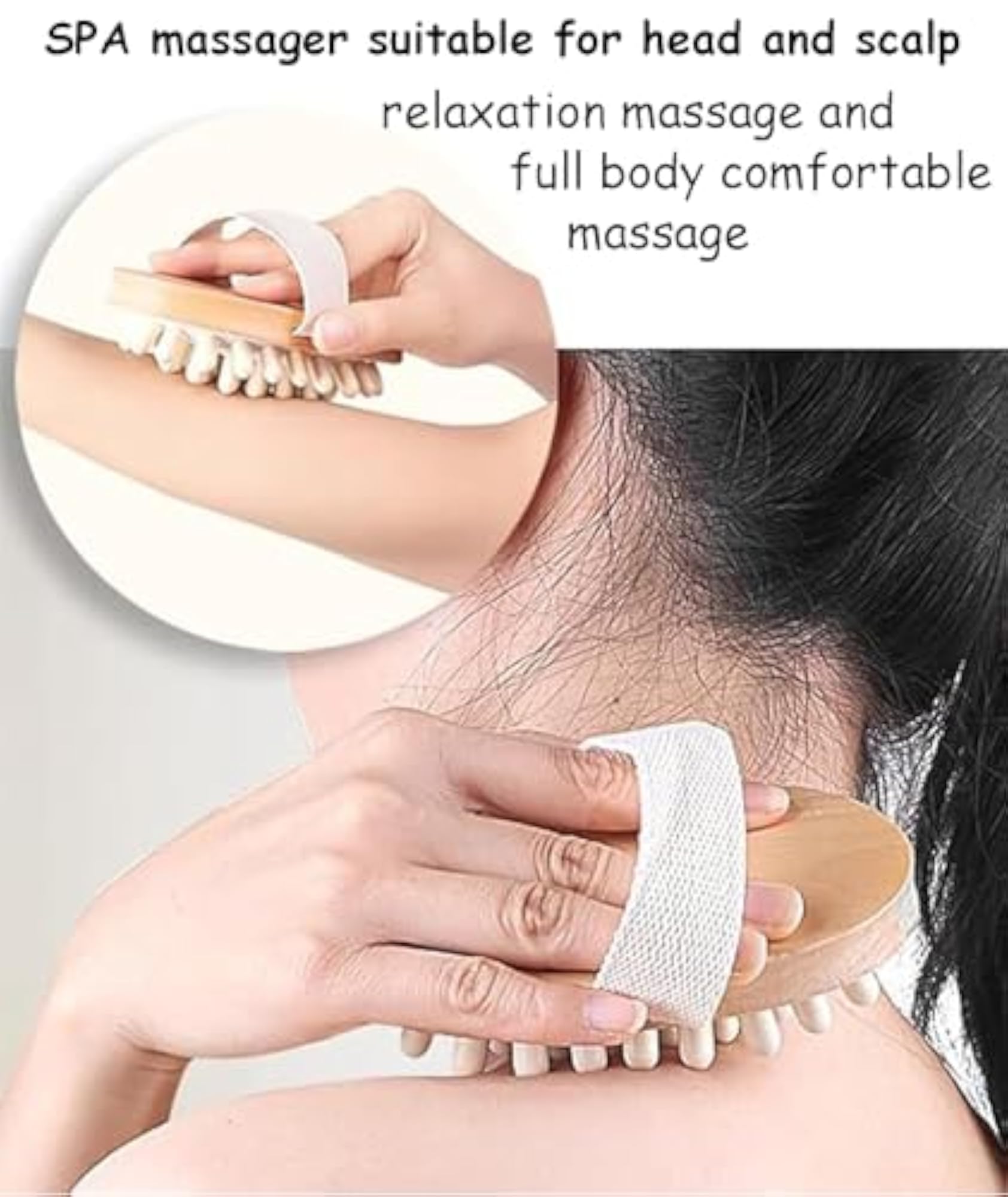 2PCS Meridian Massage Brush for Relaxation