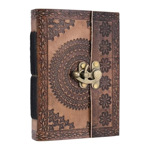 Journal de voyage en cuir vintage rechargeable pour noter vos aventures et randonnées