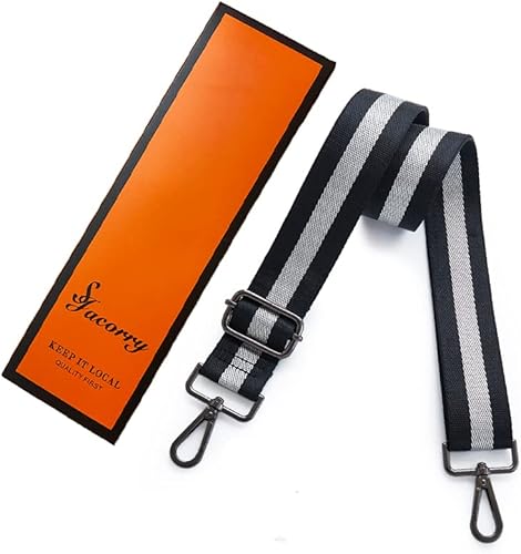 Miniatura 6 de Correa de repuesto para bolso, correa ancha para el hombro, correas de lona ajustables, correas de repuesto para bolso