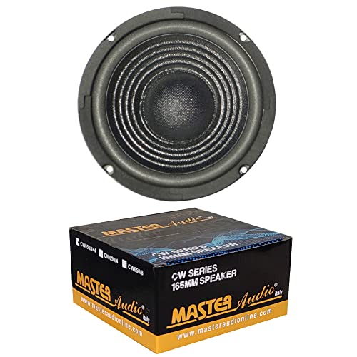 Sensibilita': 90 db; Risposta in frequenza: 60 - 6000 hz; Diametro totale del subwoofer: 16,50 cm; Diametro del magnete: 10,00 cm; Profondità di montaggio: 7,00 cm; Peso del subwoofer: 1,120 kg; Venduto singolarmente