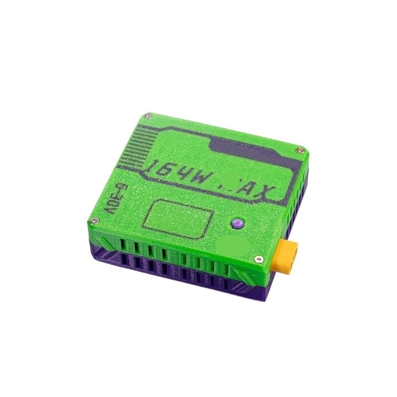 Compatibile con Drone DJI Modulo Ricarica PD 164W Convertitore Boost Buck | Struttura dissipazione calore integrata, componente ricarica compatto portatile(Purple w ADP)