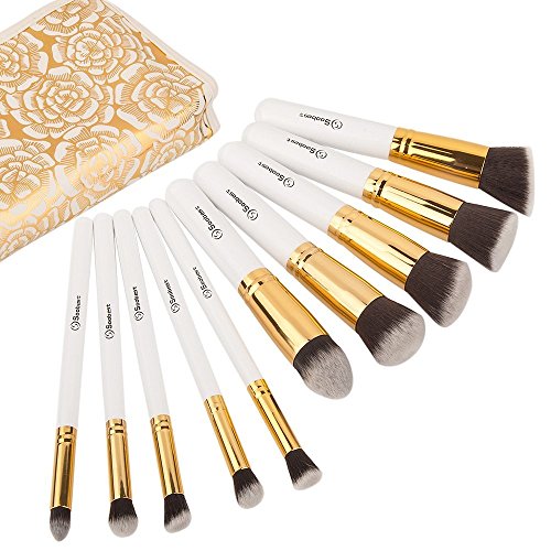 Soobest Makeup Brush Set (white +bag)