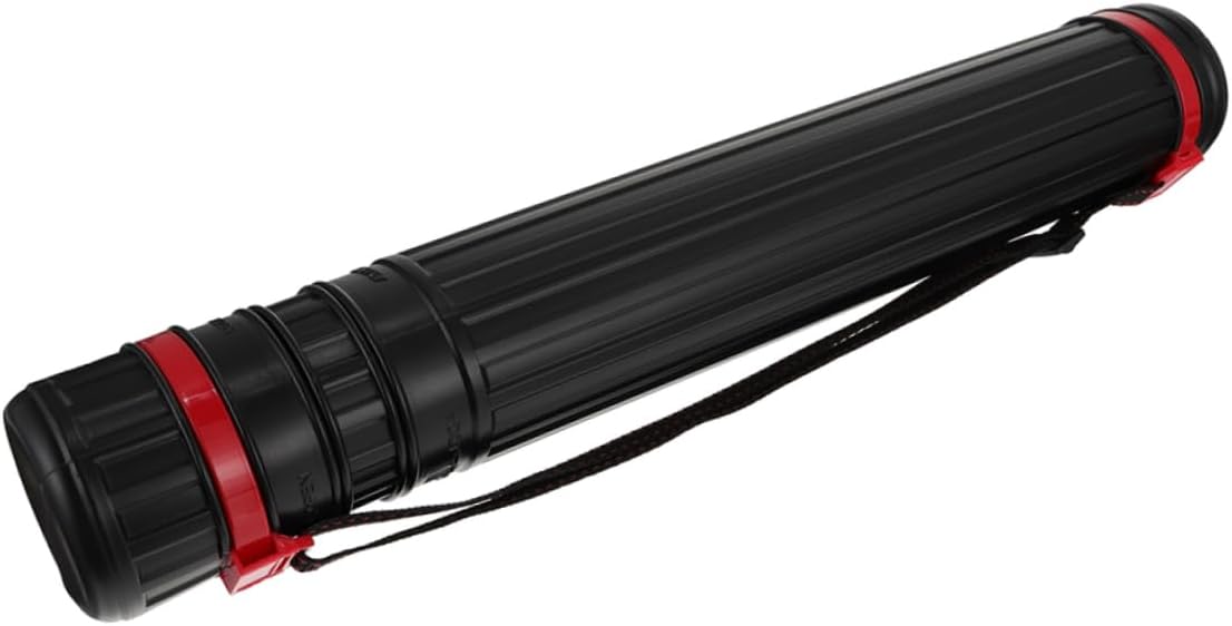 Extendable Telescopic Poster Tube for Plan Storage with Shoulder Strap